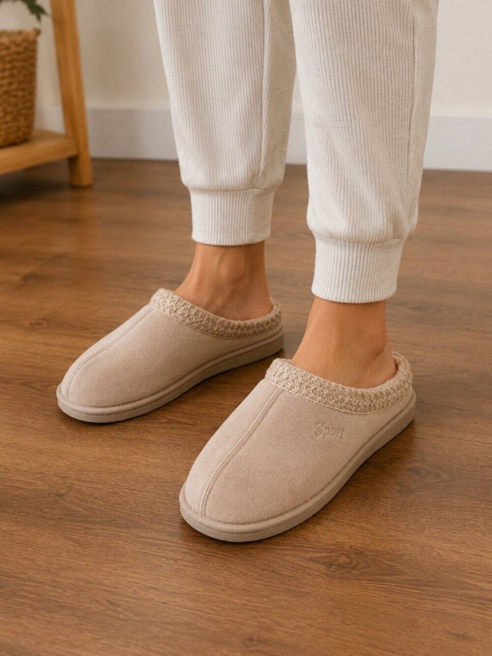 Dearfoams Memory Foam Slippers Blush Pink Women’s House Shoes NWOT